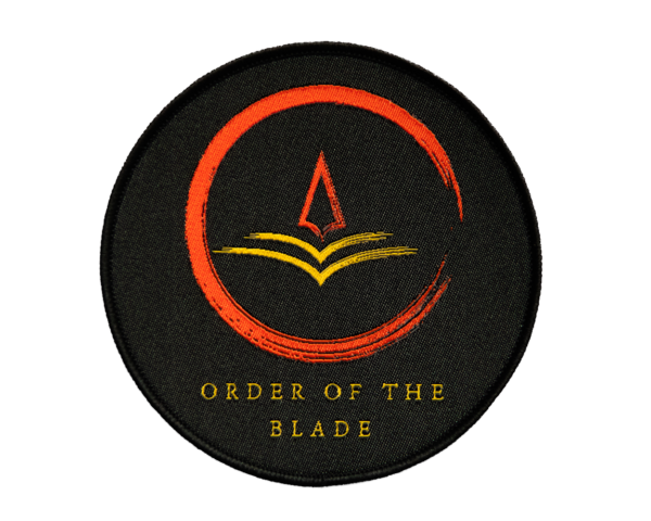 order of the blade sew on patch